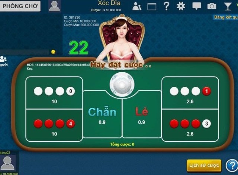 Game xóc đĩa đổi thưởng HB88 có gì