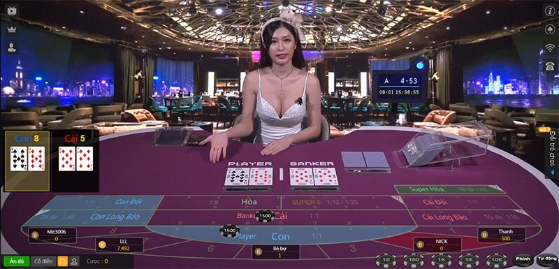 Sơ lược trò chơi Baccarat