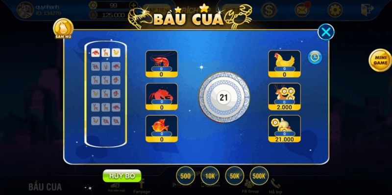 Game bầu cua tôm cá HB88 có gì đặc biệt